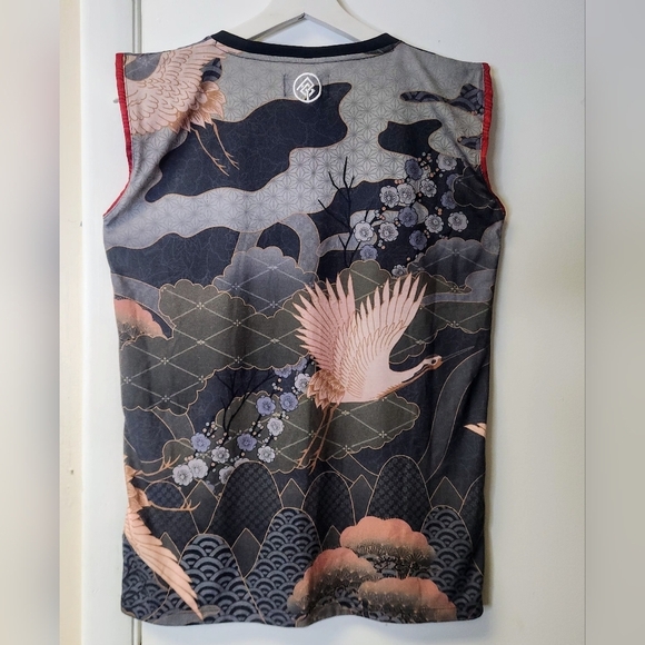 Adidas x Rita Ora Kimono Print Tank Top AJ7266 Geisha Size XS - Picture 7 of 15